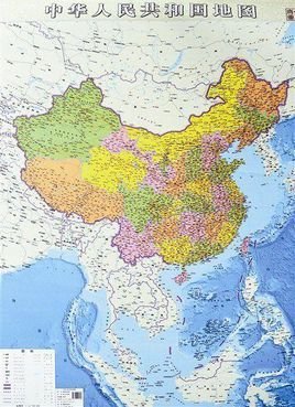 新版中国地图图片