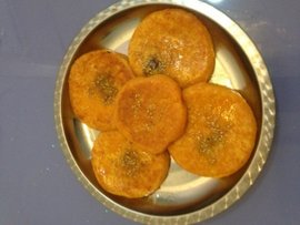 巧克力馅南瓜饼