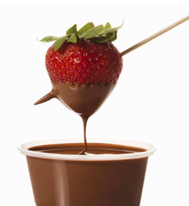 草莓巧克力水果盘