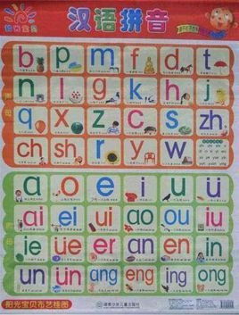 汉语拼音-阳光宝贝布艺挂图