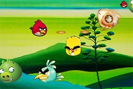 愤怒小鸟疯狂射击