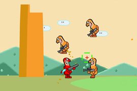 Q版大便超人枪战