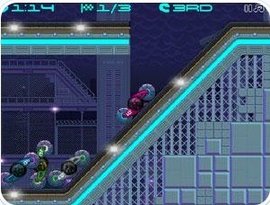 双人旋转赛车关卡全开版