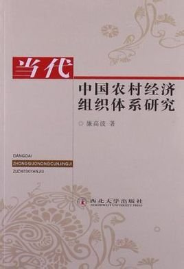 当代中国农村经济组织体系研究