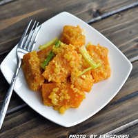 咸鸭蛋黄烧南瓜