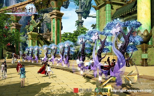 《古剑奇谭网络版》春季版本跨服组队功能