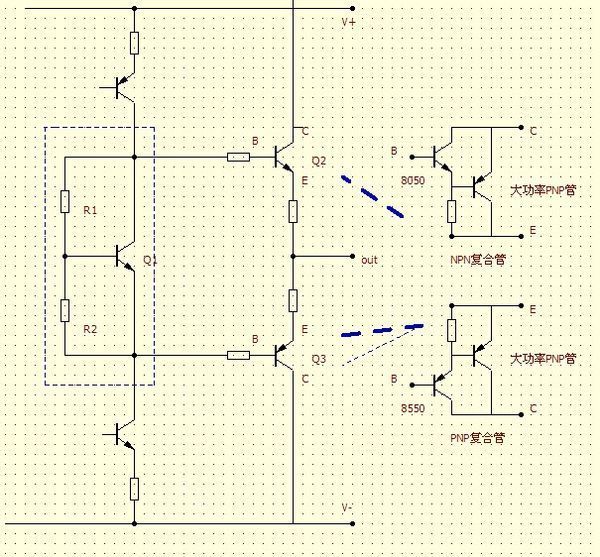 2个pnp型晶体管可以做功放管吗_360问答