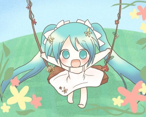 求初音未来高清萌图!(急)