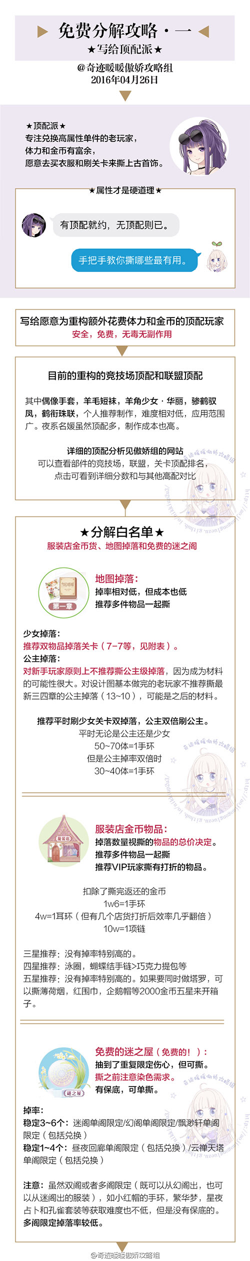 分解推荐及技巧