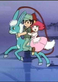 80后小时候看的一部【日本动画片 】男主角 是个小男孩 他身边 有一只