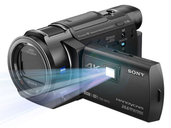 索尼摄像机有取景器,有触摸屏,有场景模式,有投