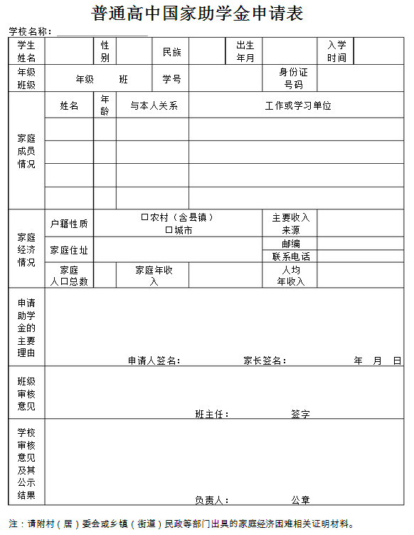 国家助学资金证明 360搜索